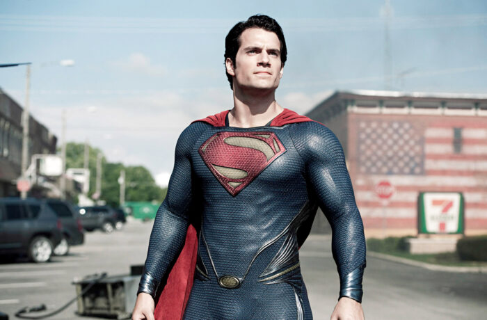 Henry Cavill as superman
