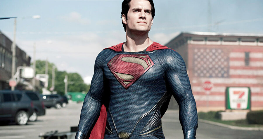 Henry Cavill as superman