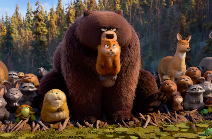 The animals from the movie Hoppers