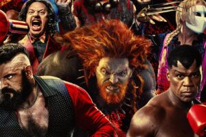 A collage of the StreetFighter cast