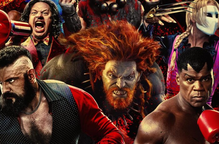 A collage of the StreetFighter cast